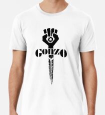 Jäger Thompson Gonzo Schwert Männer Premium T-Shirts