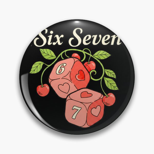 Item preview, Cute Preppy Six Seven Dice 67 Valentine Style designed and sold by ArtDesignTp.