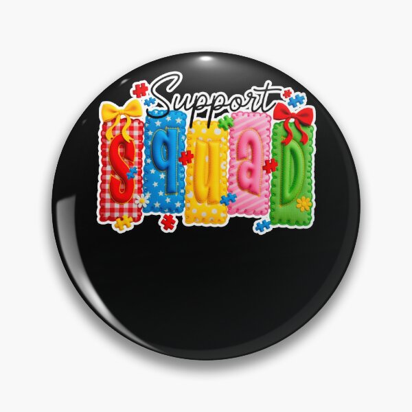Item preview, Autism Support Squad Autism Spectrum Disorder ASD Awareness  designed and sold by smartrocket.