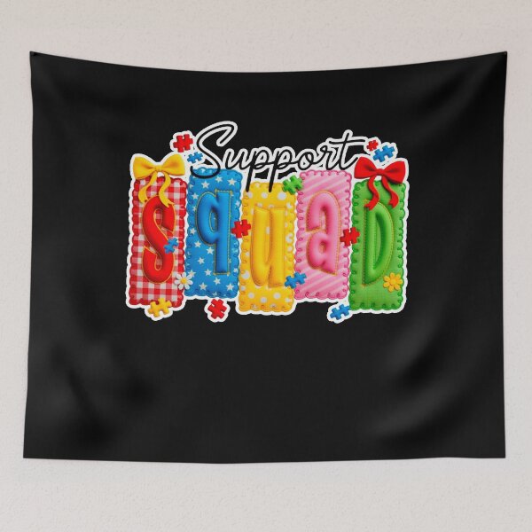 Item preview, Autism Support Squad Autism Spectrum Disorder ASD Awareness  designed and sold by smartrocket.