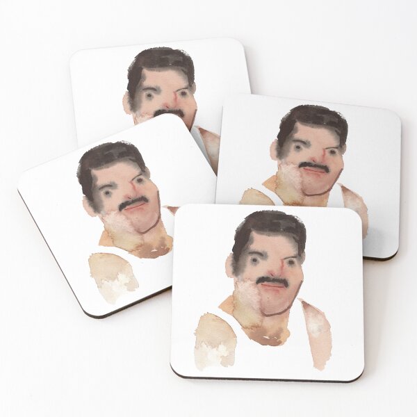 Item preview, Freddie Mercury Watercolor Portrait Art designed and sold by DoodleODay.