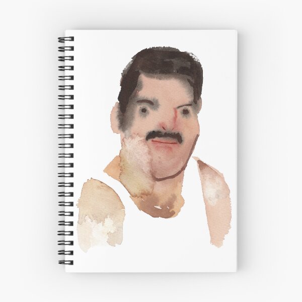 Item preview, Freddie Mercury Watercolor Portrait Art designed and sold by DoodleODay.
