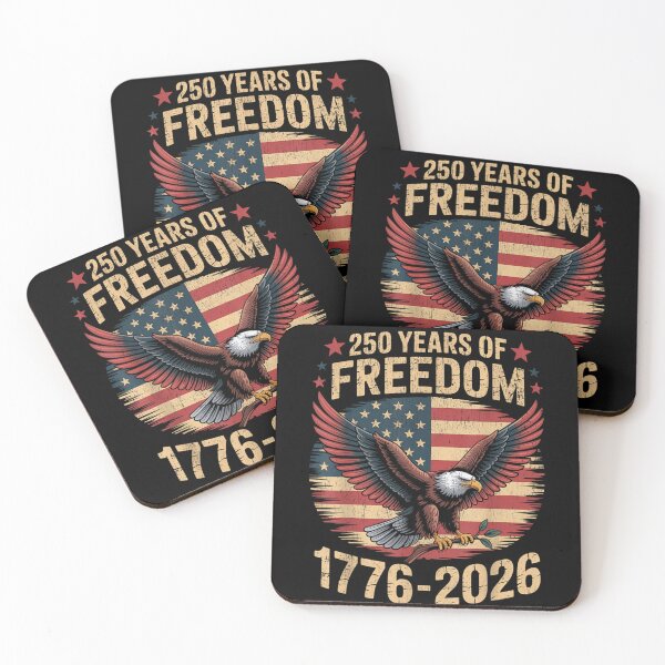 Item preview, 250 Years Of Freedom 1776 2026 American Eagle Patriotic Vintage Design designed and sold by River Silva.