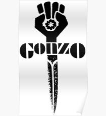Jäger Thompson Gonzo Schwert Poster