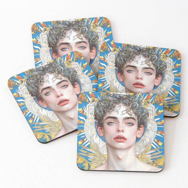 Item preview, Handsome Young Man Portrait With LGBTQ style designed and sold by Shoot-The-Moon.