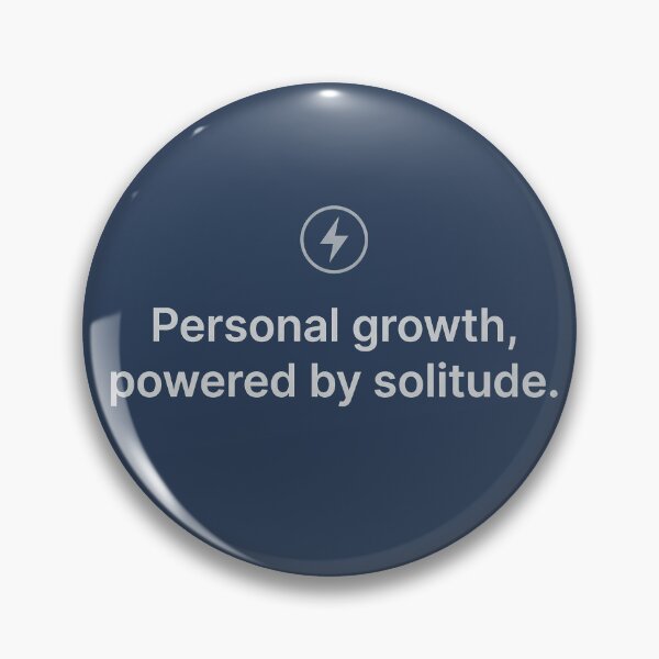 Item preview, Personal Growth Solitude designed and sold by Brain Fog Lab.