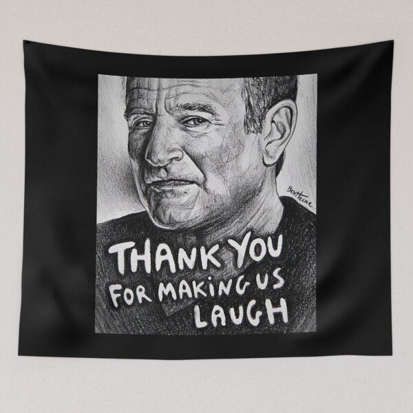 Item preview, Thank You For Making Us Laugh Robin Williams - Rip  designed and sold by DevilQueen-Mya.