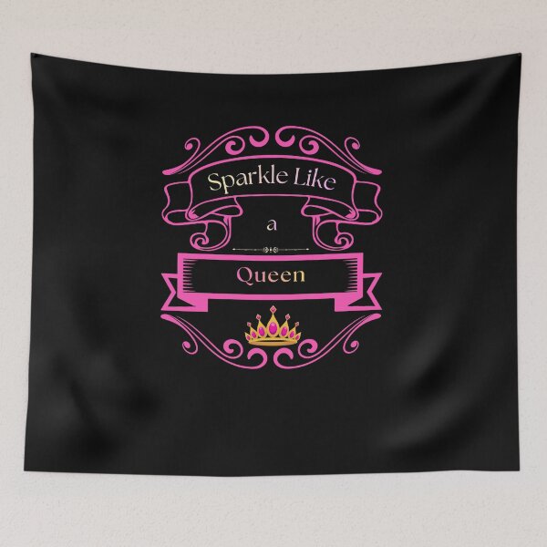 Item preview, Sparkle Like a Queen – Glam Feminine Crown Design designed and sold by Aquarius-club.