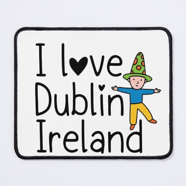 Item preview, Dublin Ireland St. Patrick's Day Cheers | Funny Bearded Man with Beer & Shamrock designed and sold by Sushikidsntod.