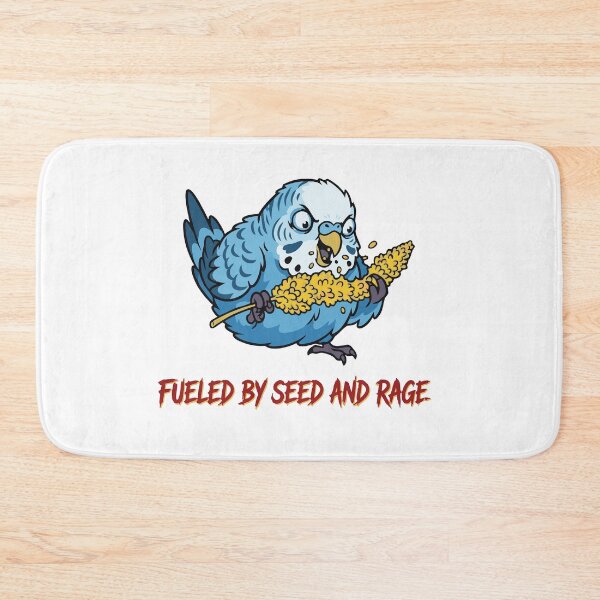 Item preview, Fueled By Seed And Rage Funny Budgerigar designed and sold by Petzzz.