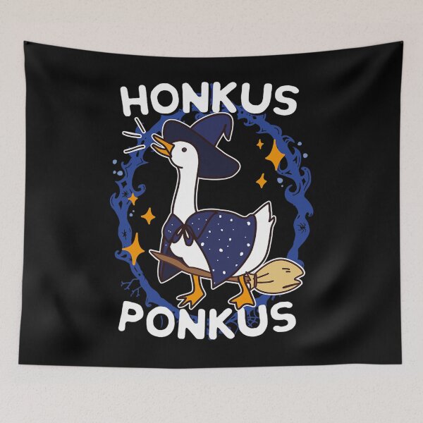 Item preview, Ponkus Witchy Halloween Goose Game designed and sold by Albenzy.
