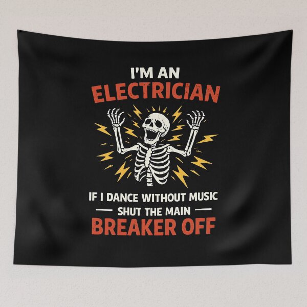 Item preview, I'm an Electrician If I Dance Without Music designed and sold by JODYSMORGAN.