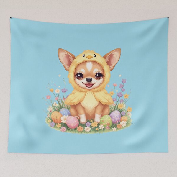 Item preview, Funny Easter Chihuahua in Chick Costume – Cute Dog Lover Gift designed and sold by Lamagift.