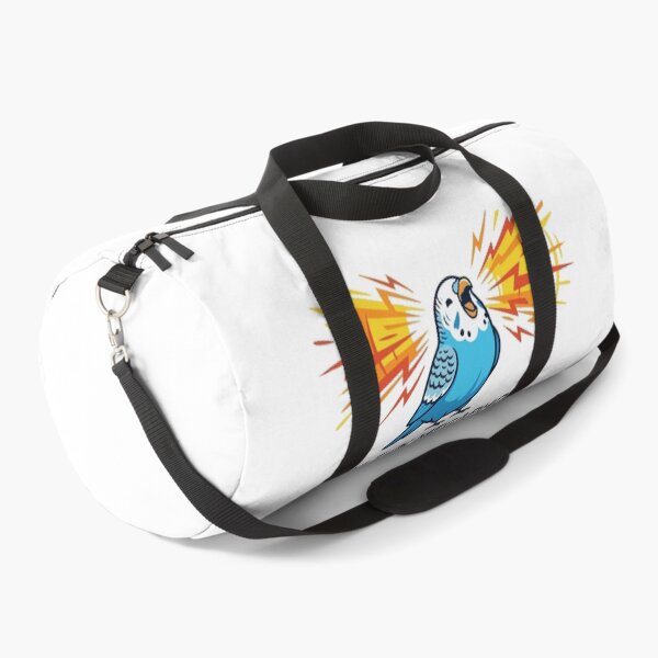 Item preview, Built In Megaphone Screaming Budgerigar Meme designed and sold by Petzzz.