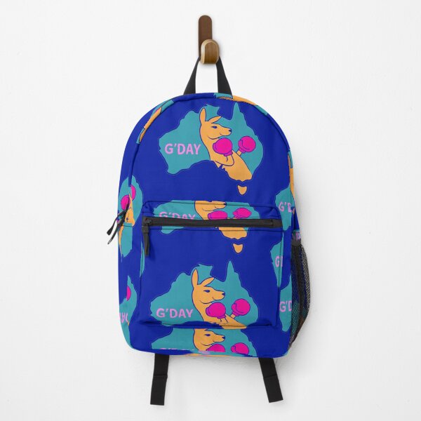 Item preview, Boxing Kangaroo over Australia designed and sold by Corinne Alexa Jackson.