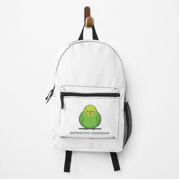 Item preview, Microscopic Aggression Fluffed Up Budgie designed and sold by Petzzz.