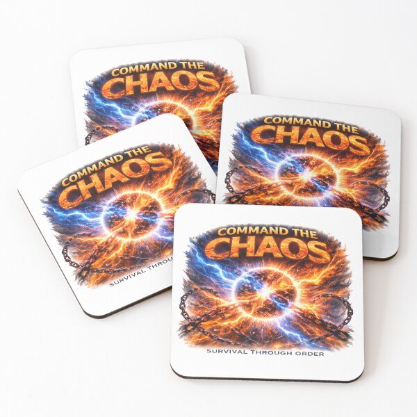 Item preview, Command The Chaos Warrior Mindset Motivation Design designed and sold by RelateAndTee.
