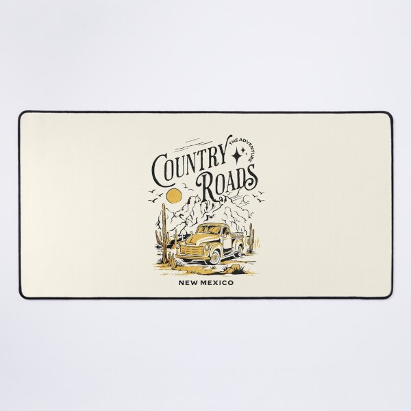 Item preview, Country Roads New Mexico Desert Vintage Truck designed and sold by Oniyasha.