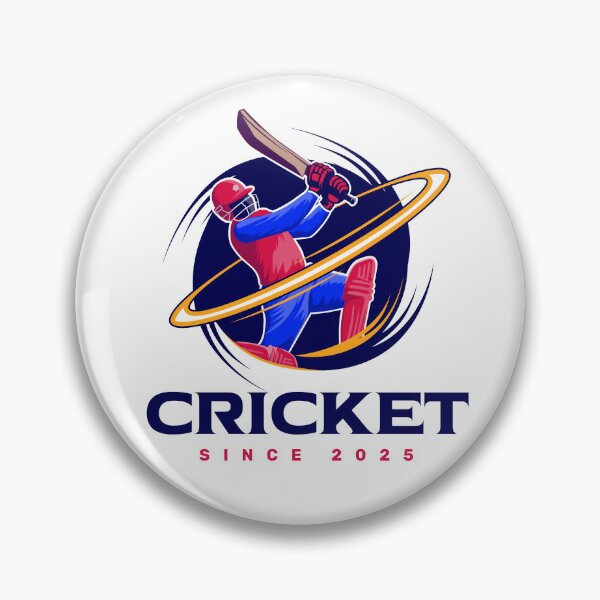 Item preview, Dynamic Power Hitter – Modern Cricket Logo designed and sold by LoudVictory.