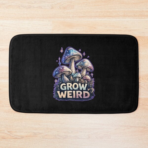 Item preview, Grow Weird – Psychedelic Mushroom Nature Design designed and sold by Mosogoloso.