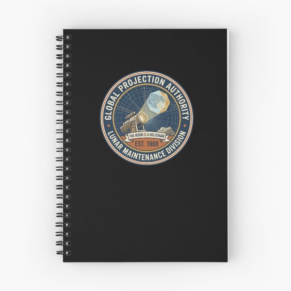 Item preview, Moon Hologram Conspiracy Shirt – Global Projection Authority Funny Space Theory Design designed and sold by CoverStories.