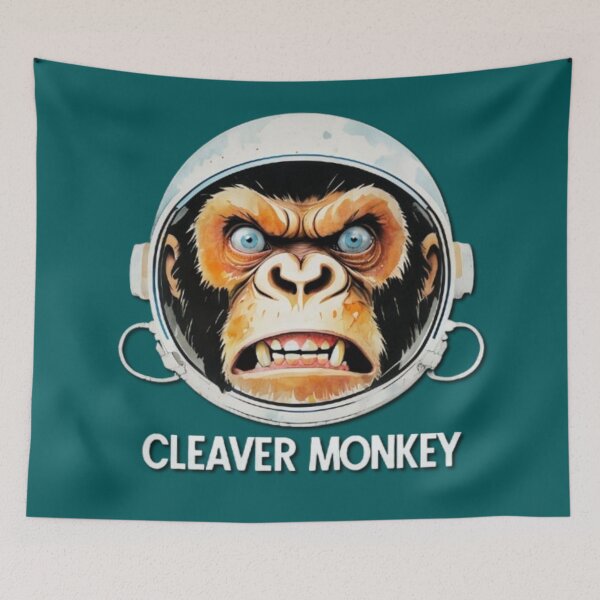 Item preview, Monkey Astronaut designed and sold by Aise06.