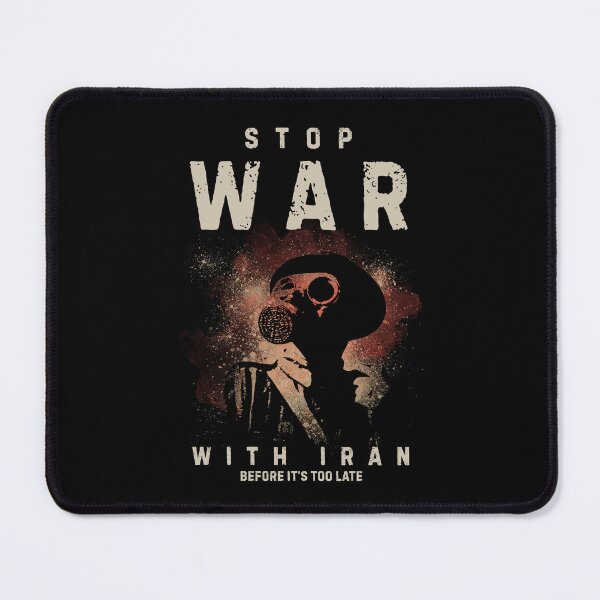 Item preview, Stop War With Iran - Before It`s Too Late | No War With Iran | Anti Iran War Protest designed and sold by Anniko Art Studio.