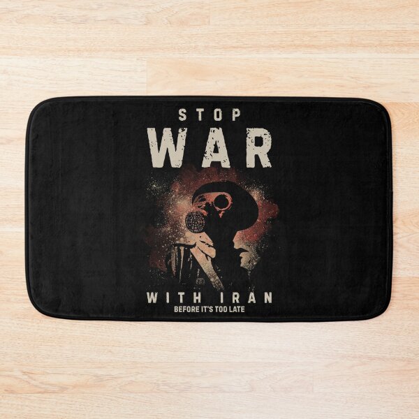 Item preview, Stop War With Iran - Before It`s Too Late | No War With Iran |  Anti Iran War Protest  designed and sold by Anniko Art Studio.