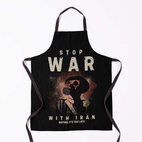 Item preview, Stop War With Iran - Before It`s Too Late | No War With Iran | Anti Iran War Protest designed and sold by Anniko Art Studio.