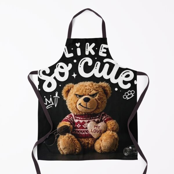 Item preview, Like So Cute - Sarcastic Badass Teddy Bear designed and sold by YASHHsin.