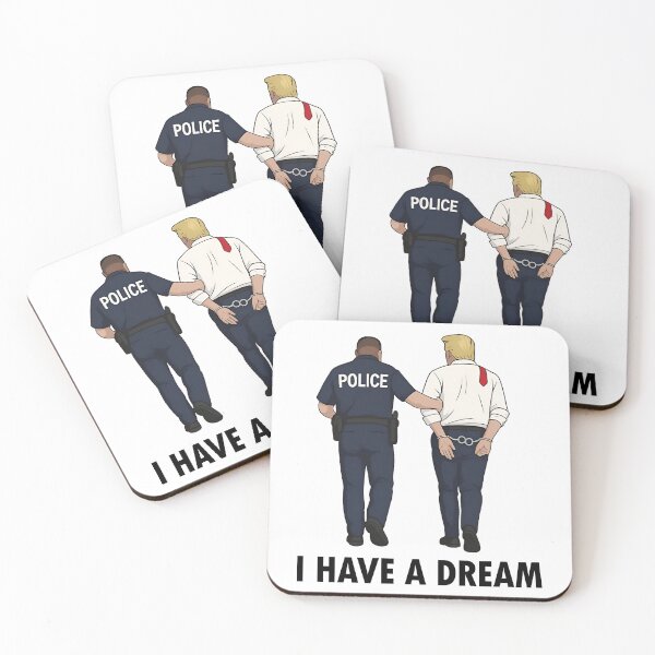Item preview, Anti Trump Shirt I Have A Dream Police Arrest Trump designed and sold by CenaPrincoto.