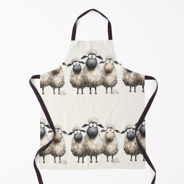 Item preview, Gorgeous Valais Blacknose Sheep ' FuN SHeeP ' BY SHiRLeY MacARTHuR designed and sold by Shirley MacArthur Art.