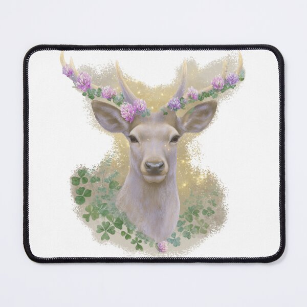 Item preview, Mystical Floral Deer designed and sold by olenapetol.