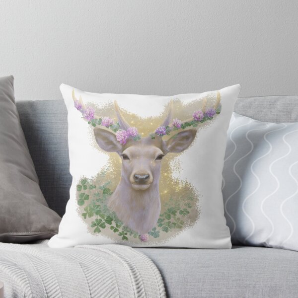 Item preview, Mystical Floral Deer designed and sold by olenapetol.
