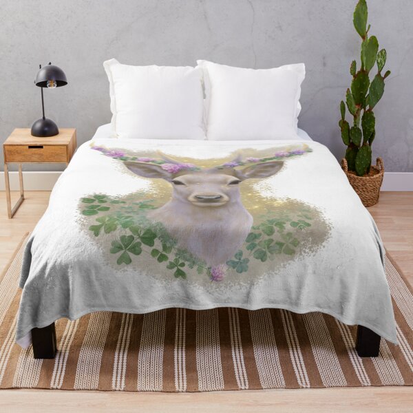 Item preview, Mystical Floral Deer designed and sold by olenapetol.