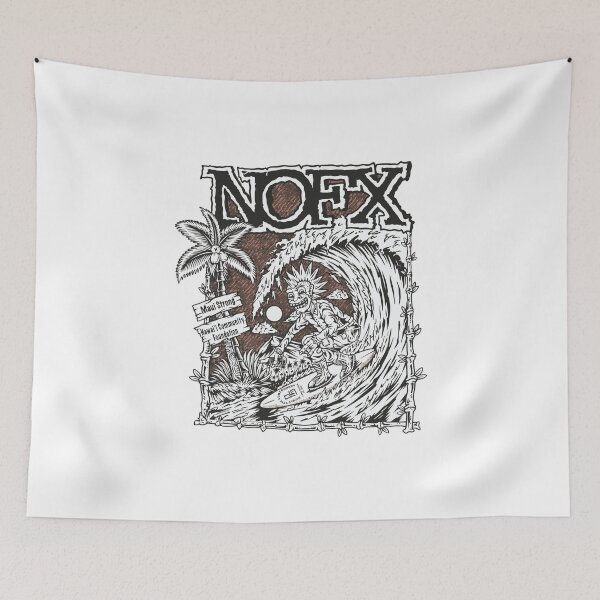 Item preview, NOFX T-Shirt – Punk Rock & Chaotic Surf designed and sold by rockfanatic.