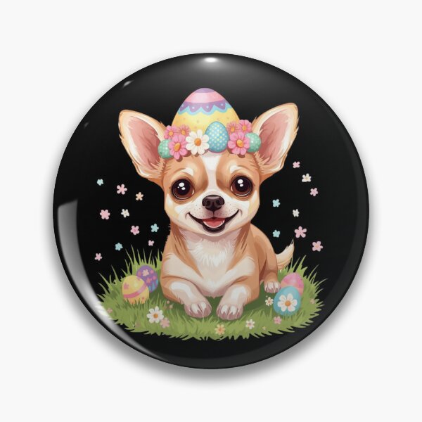 Item preview, Funny Easter Chihuahua in Chick Costume – Cute Dog Lover Gift designed and sold by Lamagift.