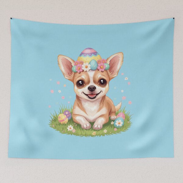 Item preview, Funny Easter Chihuahua in Chick Costume – Cute Dog Lover Gift designed and sold by Lamagift.