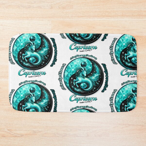 Item preview, Capricorn -Zodiac starsign inside  a yin-yang with Personality Trade designed and sold by FireOrchid.