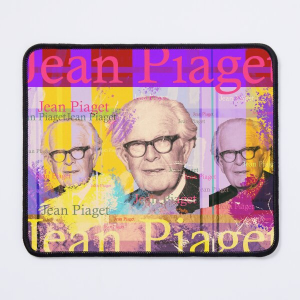 Item preview, Jean Piaget: An aesthetic portrait collage for psychology and education enthusiasts designed and sold by Mauswohn.