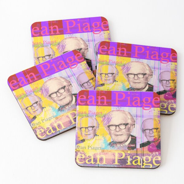 Item preview, Jean Piaget: An aesthetic portrait collage for psychology and education enthusiasts designed and sold by Mauswohn.