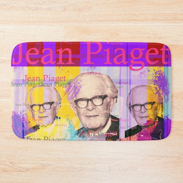 Item preview, Jean Piaget: An aesthetic portrait collage for psychology and education enthusiasts designed and sold by Mauswohn.