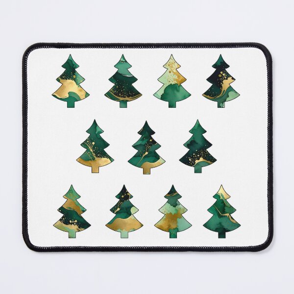Item preview, Stylized Christmas Trees in Modern Graphic Design designed and sold by katifinell.