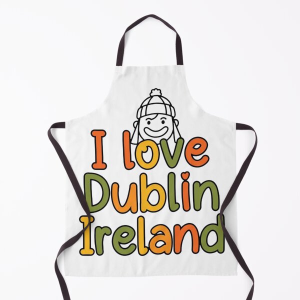 Item preview, I Love Dublin Celebration | Happy Excited Irish Character Travel Souvenir Tee designed and sold by Sushikidsntod.