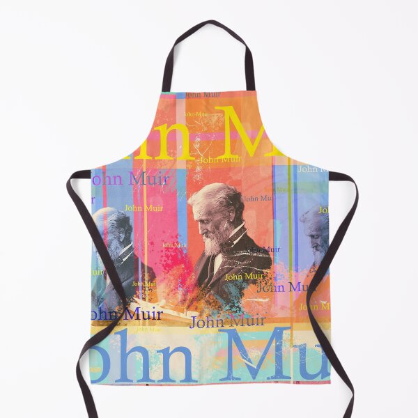 Item preview, John Muir: An aesthetic portrait collage for nature lovers and environmentalists designed and sold by Mauswohn.