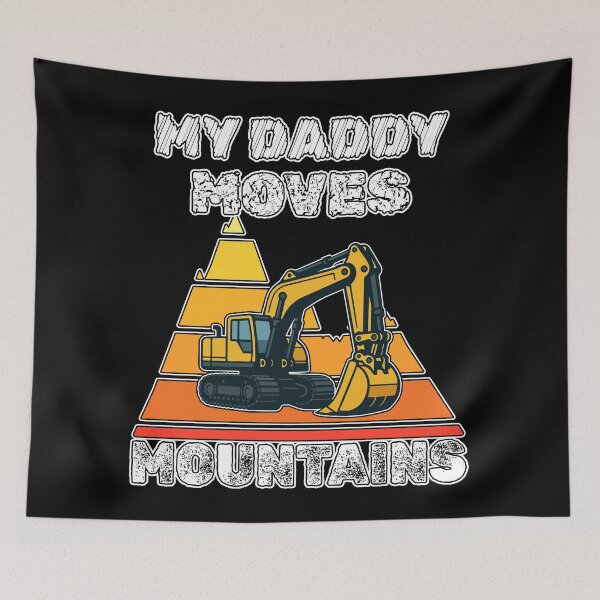 Item preview, My Daddy Moves Mountains designed and sold by MattC_Design.