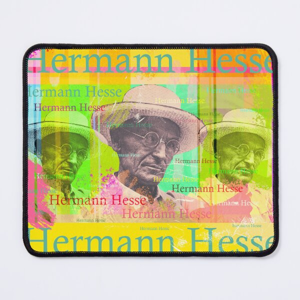 Item preview, Hermann Hesse: An aesthetic portrait collage for literature and philosophy enthusiasts designed and sold by Mauswohn.