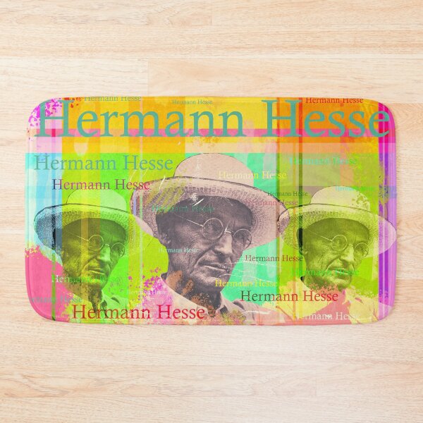 Item preview, Hermann Hesse: An aesthetic portrait collage for literature and philosophy enthusiasts designed and sold by Mauswohn.