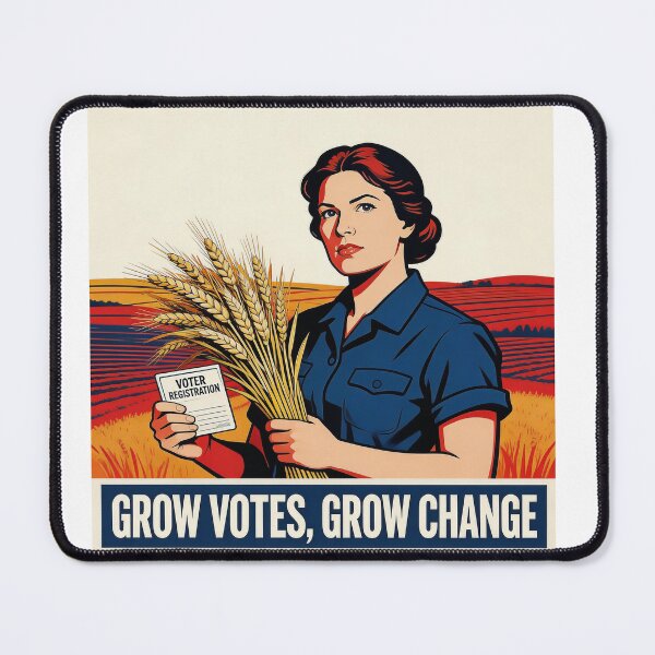 Item preview, Grow vote, grow change designed and sold by ManikRaja.