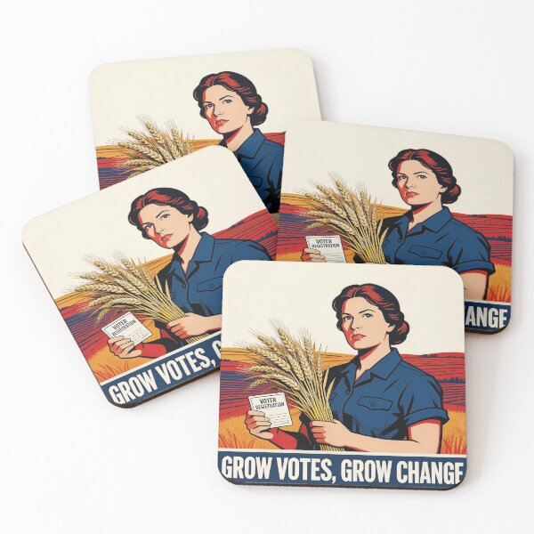 Item preview, Grow vote, grow change designed and sold by ManikRaja.